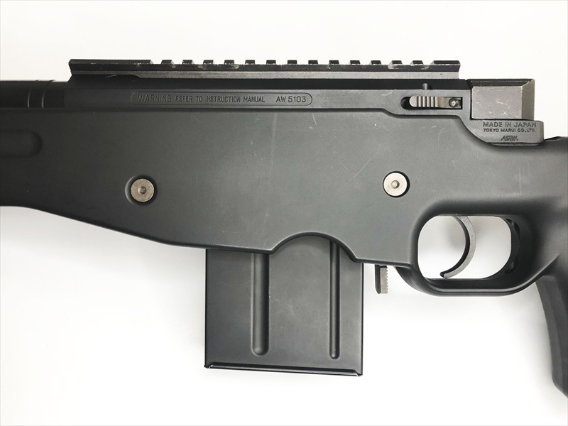 特選中古品】エアコッキングガン 東京マルイ L96 AWS ブラック ※箱なし