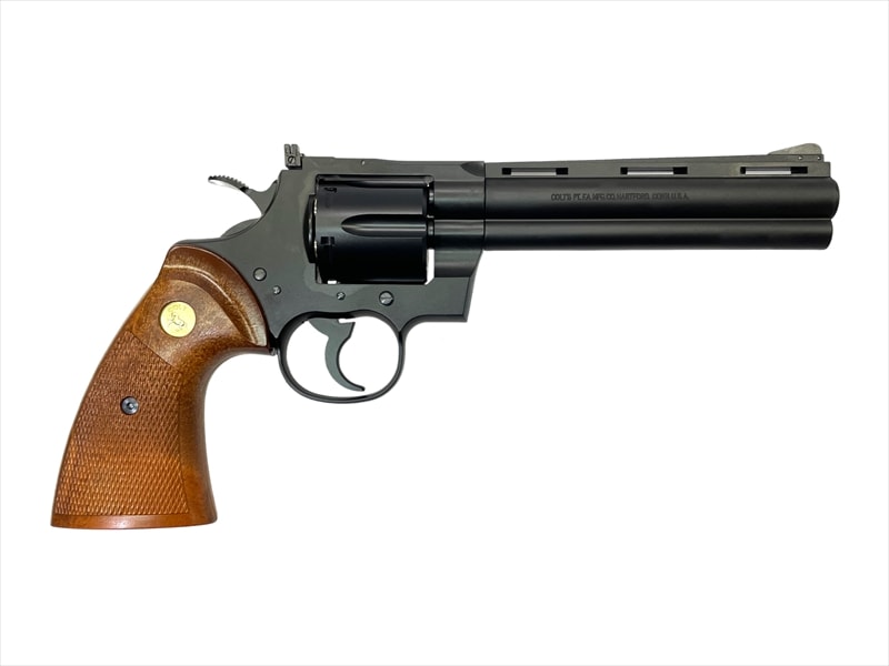 タナカ ガスガン COLT パイソン .357マグナム Rモデル 6インチ HW