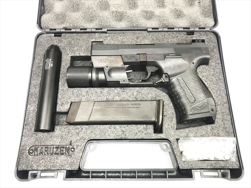 売り切れ【特選中古品】固定スライドガスガン マルゼン ワルサーP99FS