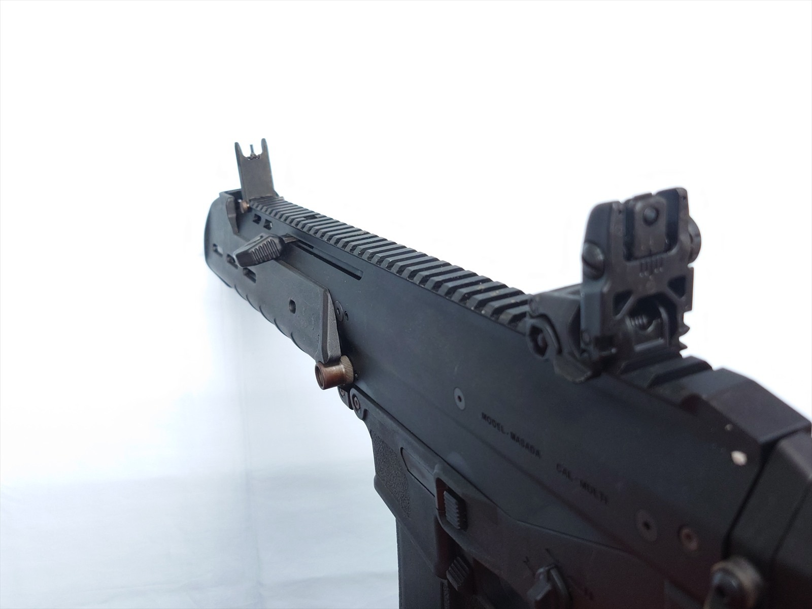 特選中古品】ガスブローバック KSC MASADA BK CQBカスタム スペア