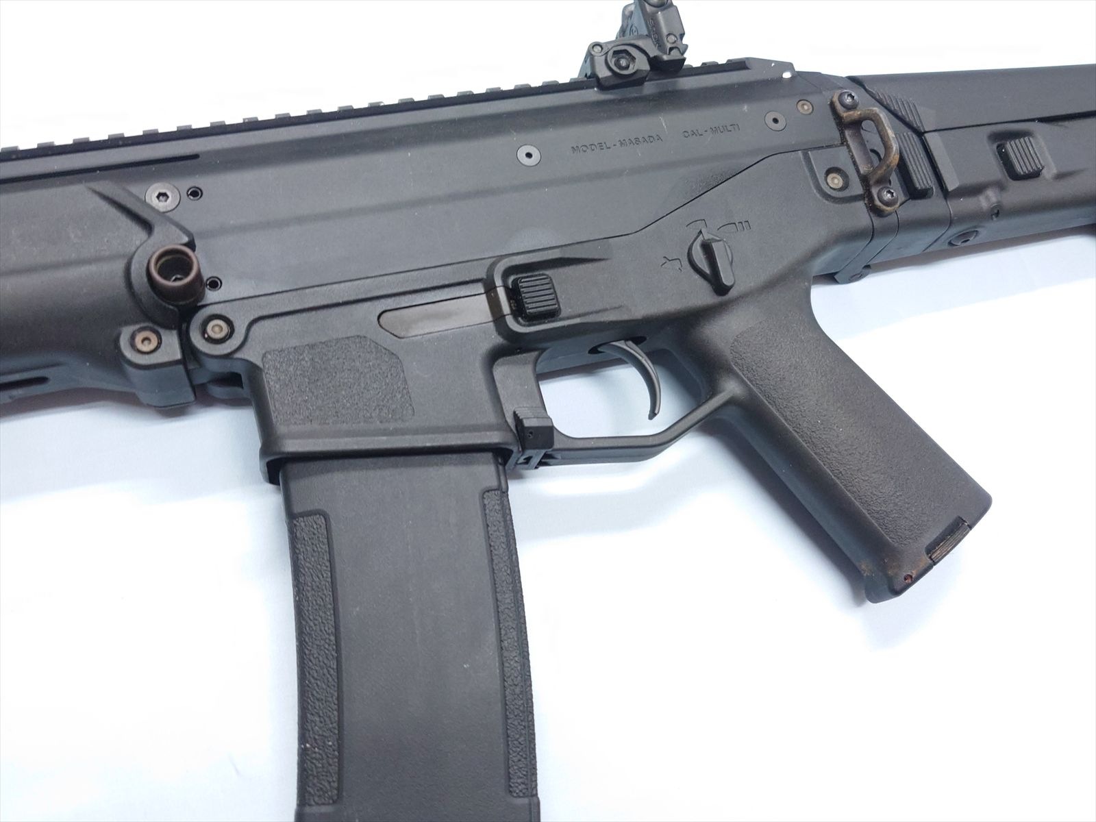 特選中古品】ガスブローバック KSC MASADA BK CQBカスタム スペア