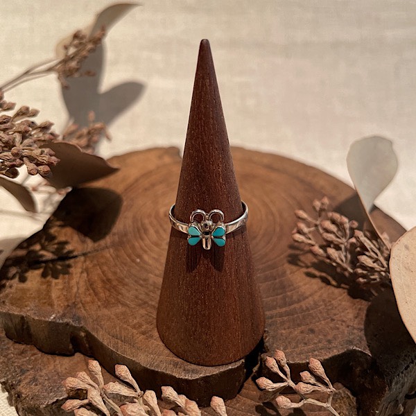 バタフライリング | リング,石リング | インディアンジュエリー