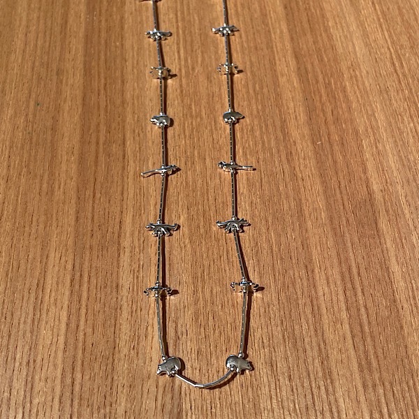 シルバーSフェティッシュ70㎝ | ネックレス | インディアン