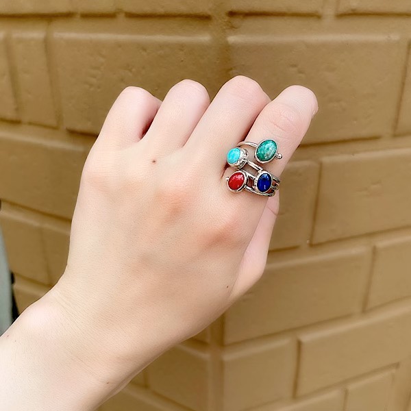 天然石リング | リング,石リング | インディアンジュエリーセレクト