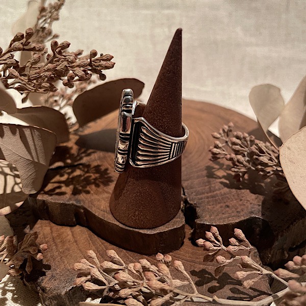 オーバーレイリング | リング,シルバーリング | インディアン