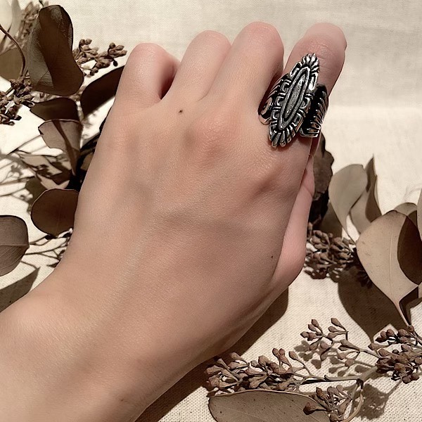 オーバーレイリング | リング,シルバーリング | インディアン