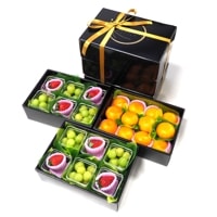 スクエアBOX ギフト シリーズ フルーツ タワー フルーツ重 おすそわけ