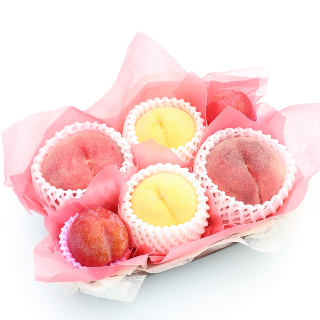 送料込】プラム＆桃食べ比べセット[プラム 黄金桃 桃]（クール便