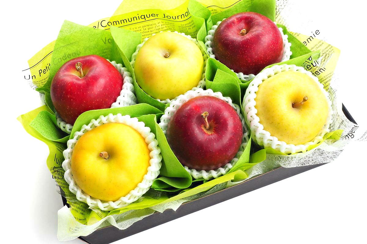 送料込】味比べりんごセット（赤りんご1種・黄りんご1種）（常温便