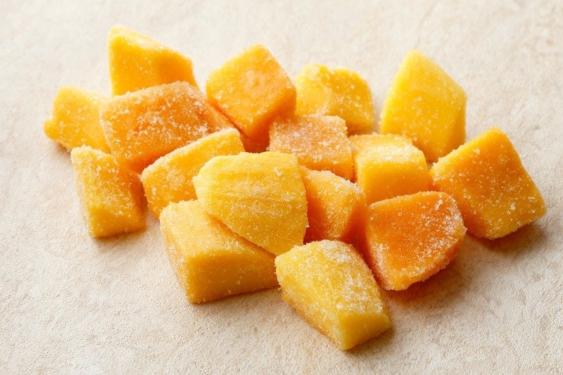 「マンゴーカット」冷凍フルーツホール1kg