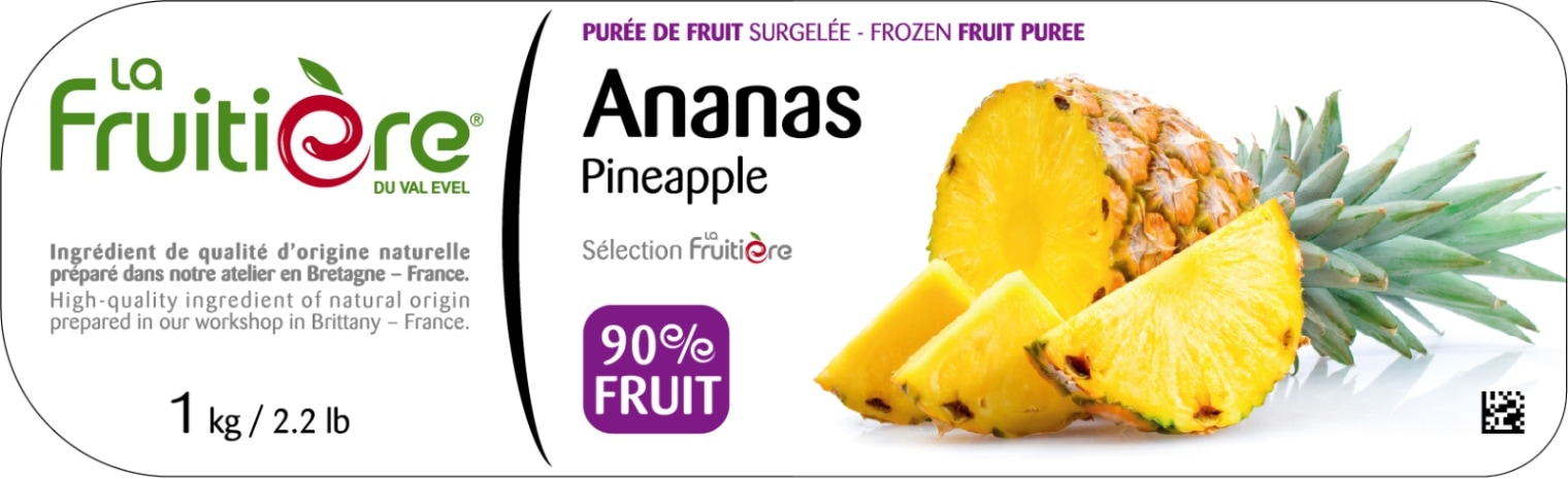 「パイナップル」冷凍フルーツピューレ1kg