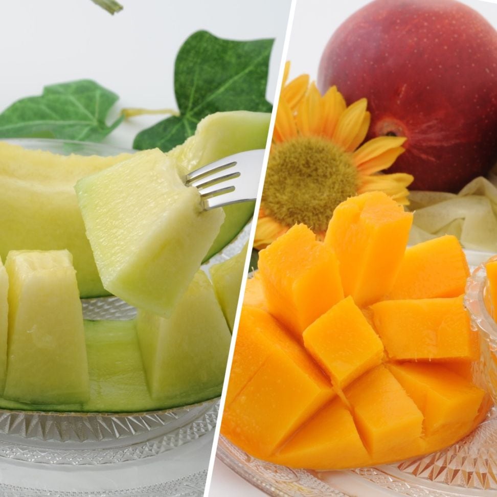 【5月6月販売】クラウンメロン1個とマンゴー2個