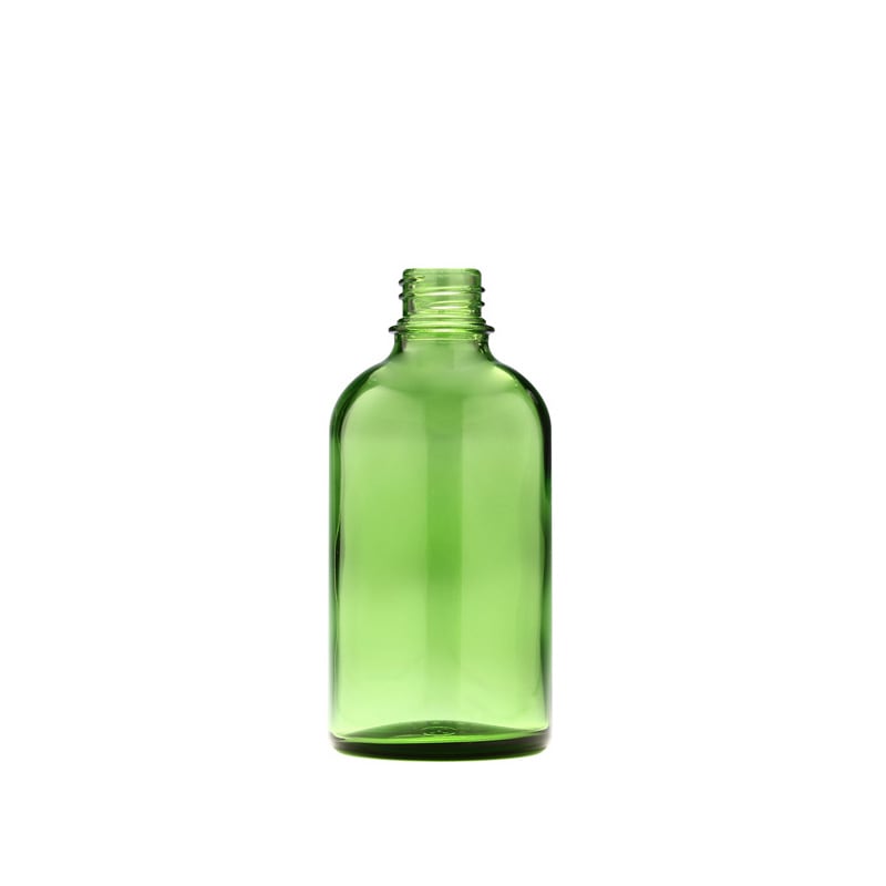 緑色のボトル容器（ガラス容器・プラスチック容器）