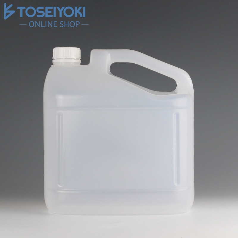 洗剤・電解水向け 5L減容ポリエチレン容器 封印キャップ白セット (20個入)【送料サービス対象外商品】【代引不可】
