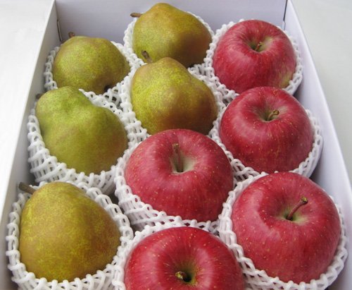 山形県産《ふじりんご＆ラ・フランス》セット 約3kg