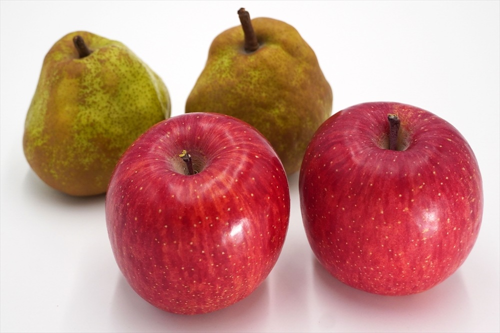 山形県産《ふじりんご＆ラ・フランス》セット 約5kg/8個＆8個