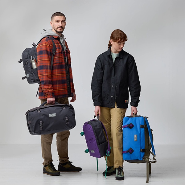 Mブラック、エアリーラベンダー、エアリーピーチ、ワインレッド、ブルー Vardag Splitpack 45 | FJALLRAVEN,BACKPACKS | 【公式】フェール
