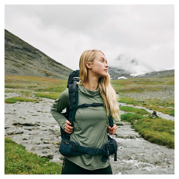 Abisko Sun-hoodie W