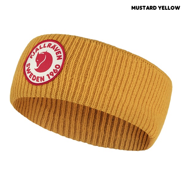 フェールラーベン ヘッドバンド 1960 Logo Headband 87082 Mustard Yellow one size フェールラーベン] ニット帽 1960 Logo Hat 78142 フェールラーベン