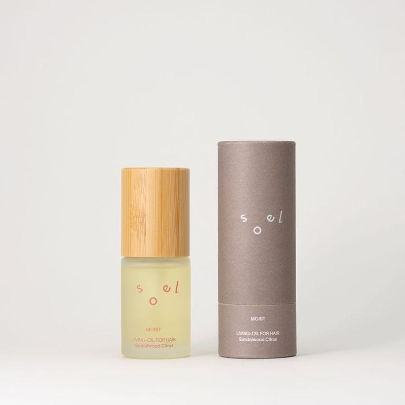 【正規販売】soel LIVING-OIL フォーヘア Sandalwood Citrus 30mL