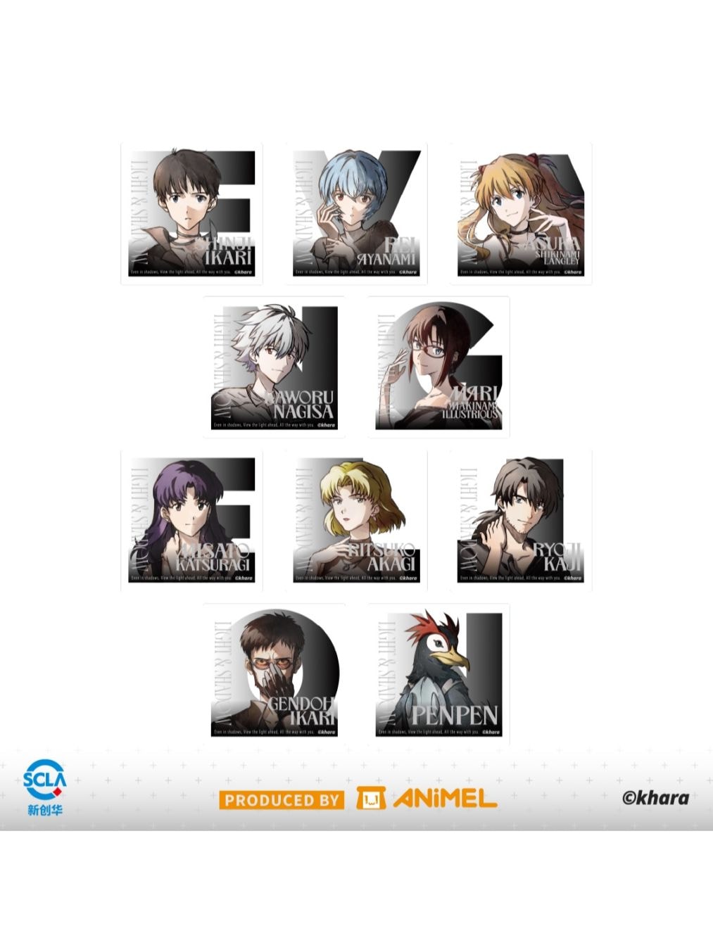 エヴァンゲリオン 中国 海外 限定 フィギュア アクリルスタンド 缶バッジ エヴァンゲリオン 中国 海外 限定 フィギュア アクリルスタンド 缶