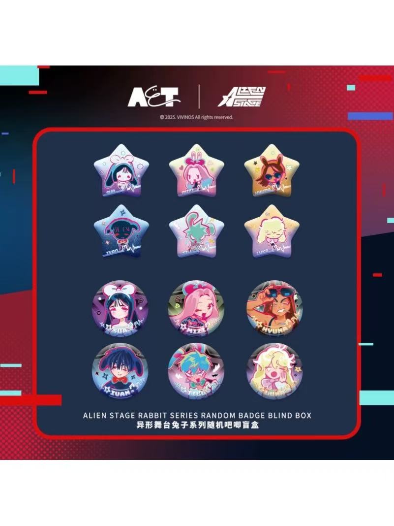 ALIENSTAGE,缶バッジ | 四つ葉グッズショップ