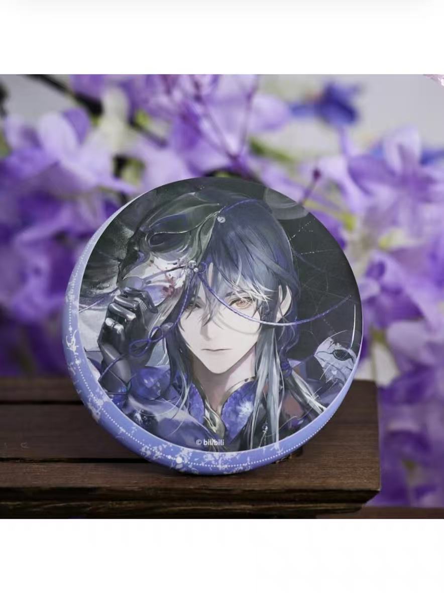 天官賜福アニメ 包包的谷 半生縁君シリーズ トレーディング缶バッジ 全