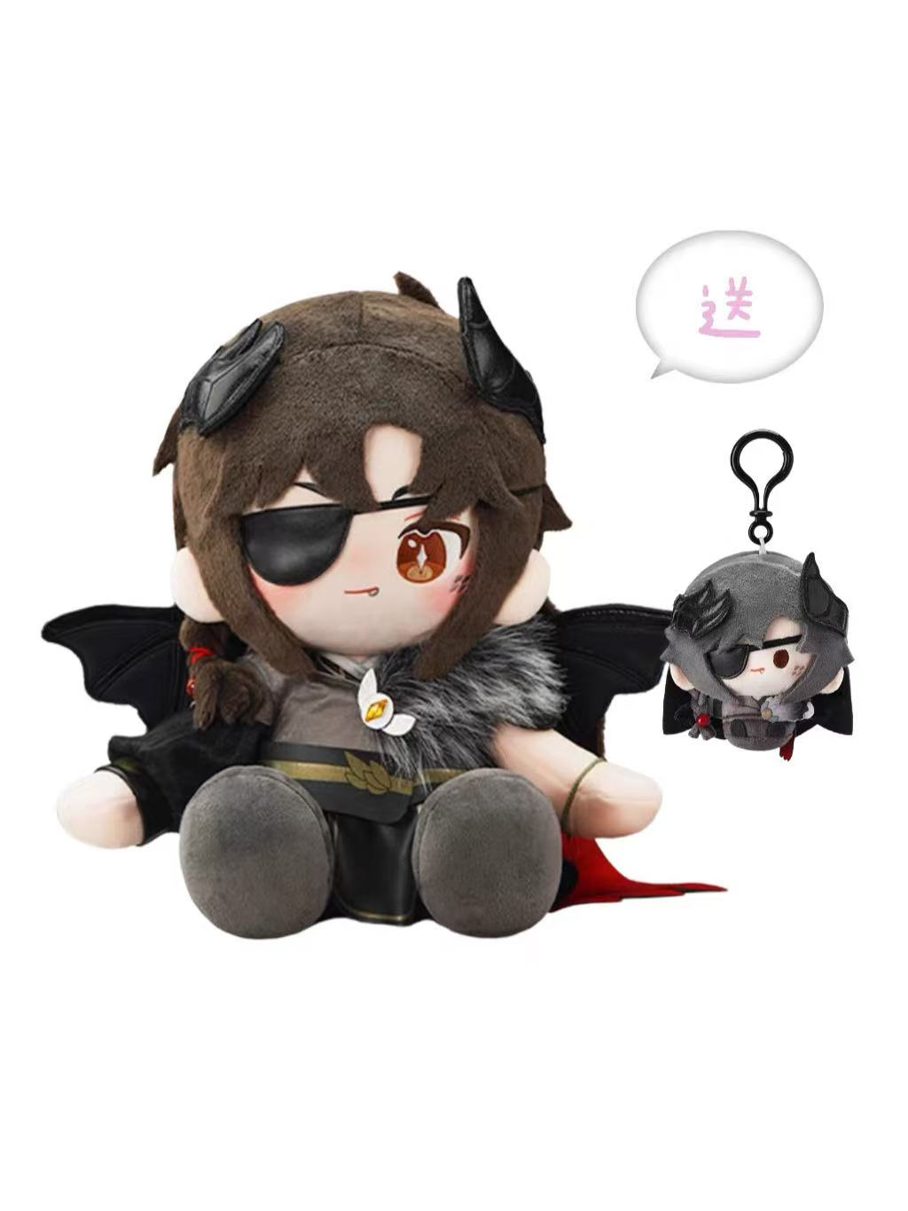 天官賜福アニメ minidoll 天使悪魔 huhuお座りぬいぐるみ&圓滾滾ぬい