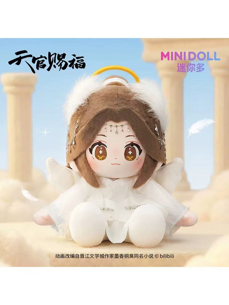 天官賜福アニメ minidoll 天使悪魔 huhuお座りぬいぐるみ&圓滾滾ぬい