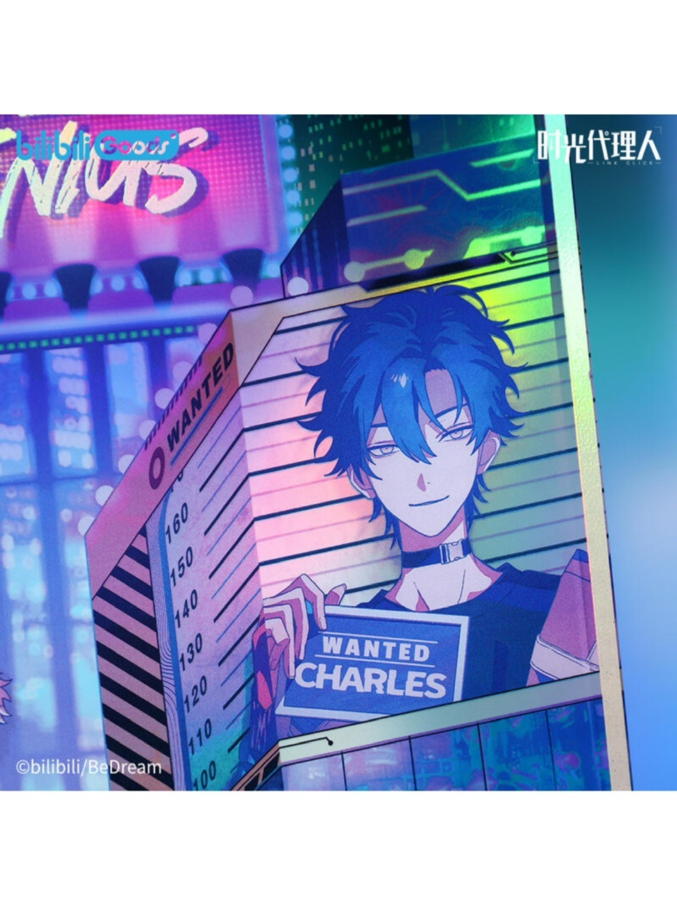 時光代理人アニメ M.O.D偸猟時間の天才 アクリル色紙【120日前後入荷
