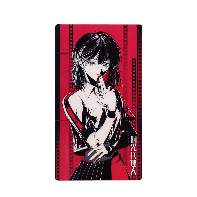 時光代理人アニメ Extrme-Color Factorシリーズ 缶バッジ 収蔵カード