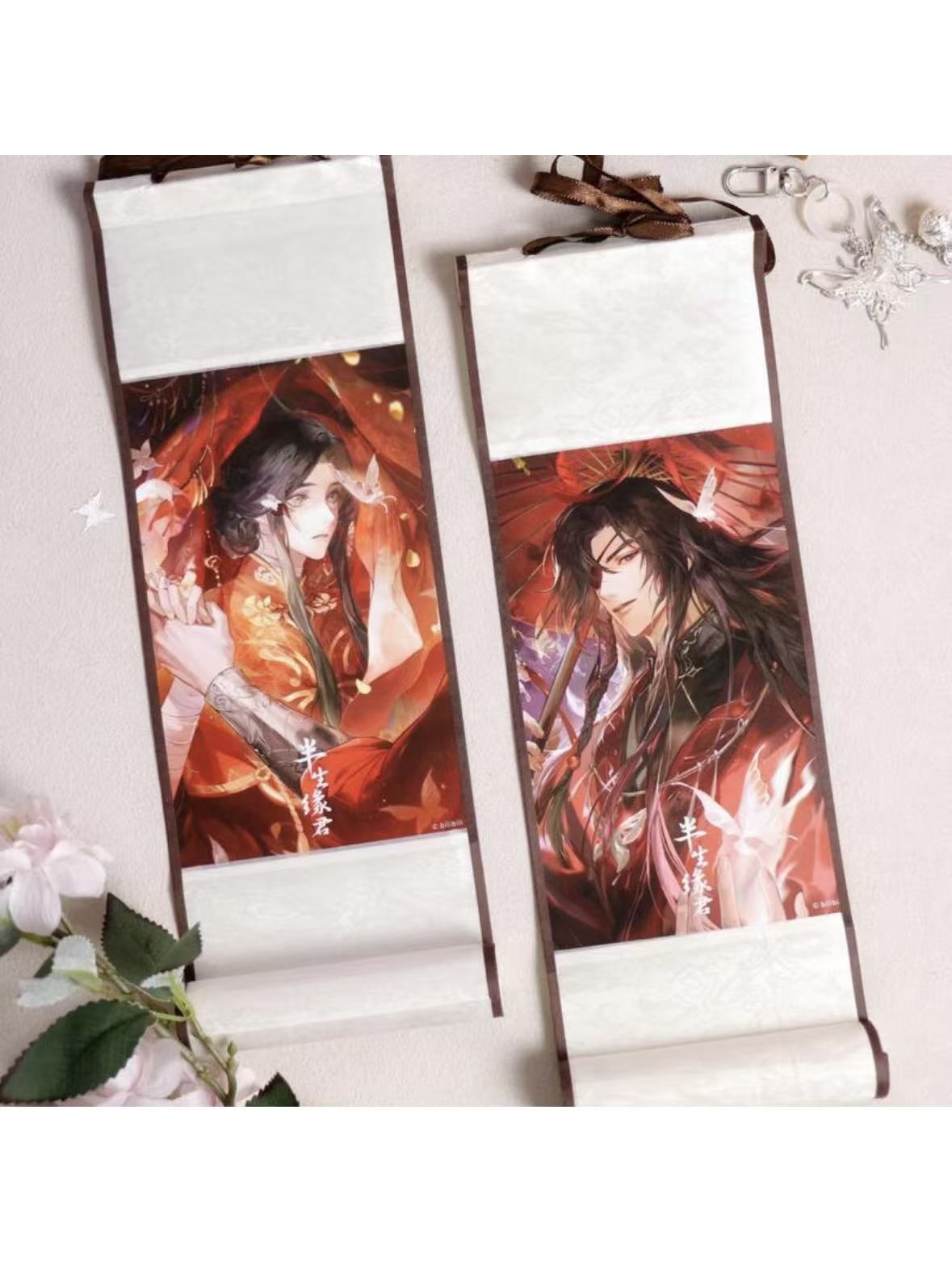 天官賜福アニメ 包包的谷 半生縁君シリーズ ミニタペストリー【26年2