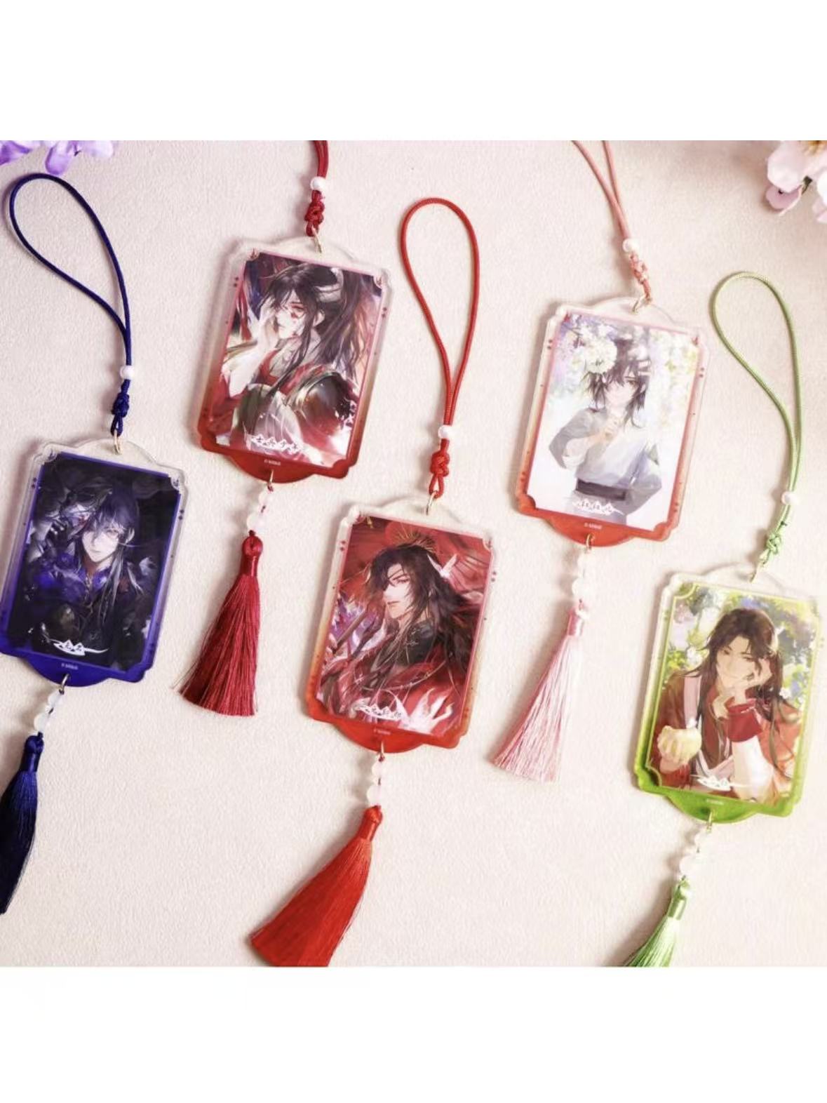天官賜福アニメ 包包的谷 半生縁君シリーズ 令牌アクリルキーホルダー