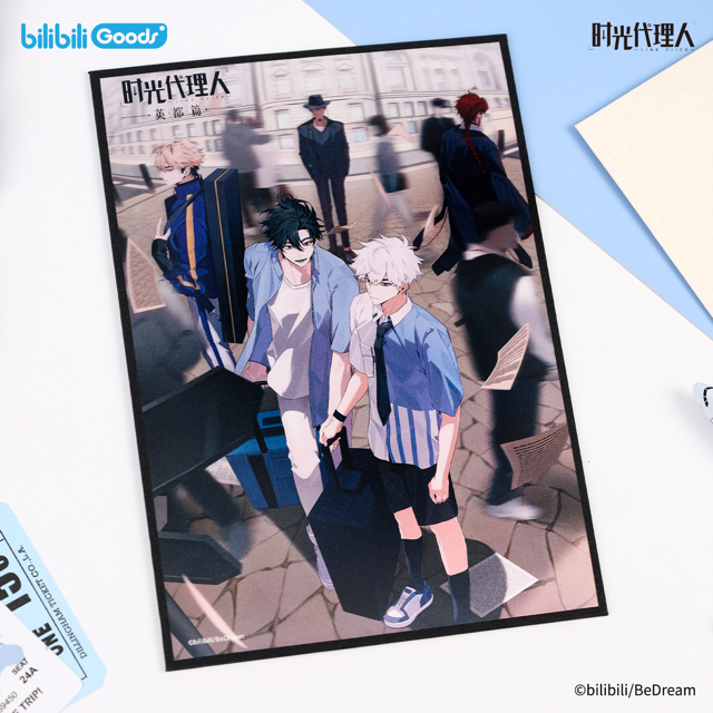 時光代理人アニメ 英都時迹シリーズ 3D色紙【25年7月下旬入荷予定