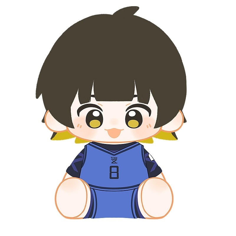 ブルーロック huhu お座りぬいぐるみ 40cm【現品】 | 藍色禁区ブルー