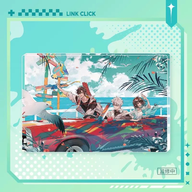 時光代理人 -LINK CLICK- クリアアートパネル B: キャラグッズ