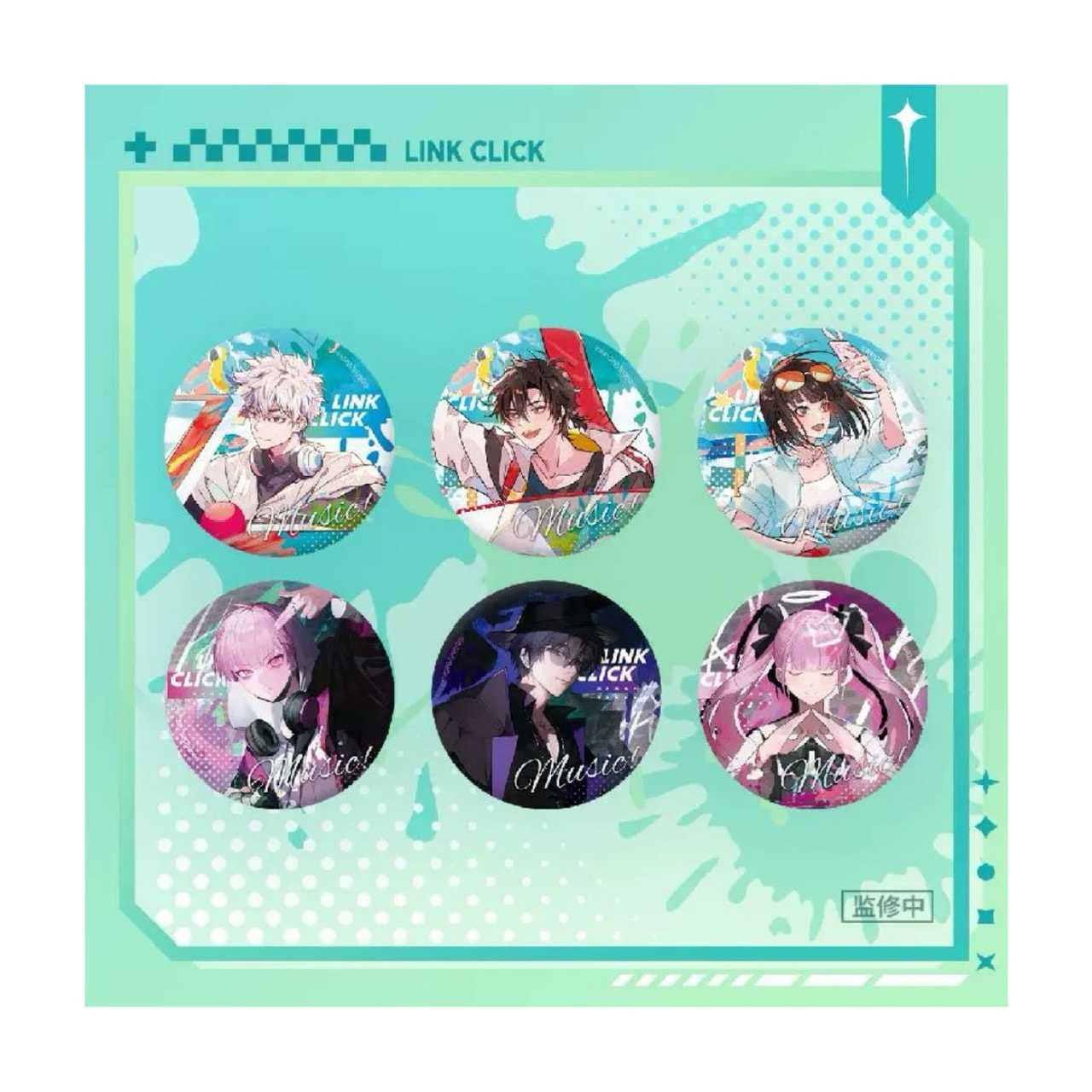 【最終値下げ】時光代理人 缶バッジセット 時光代理人 Music Prefaceシリーズ 缶バッジセット【24年8月から