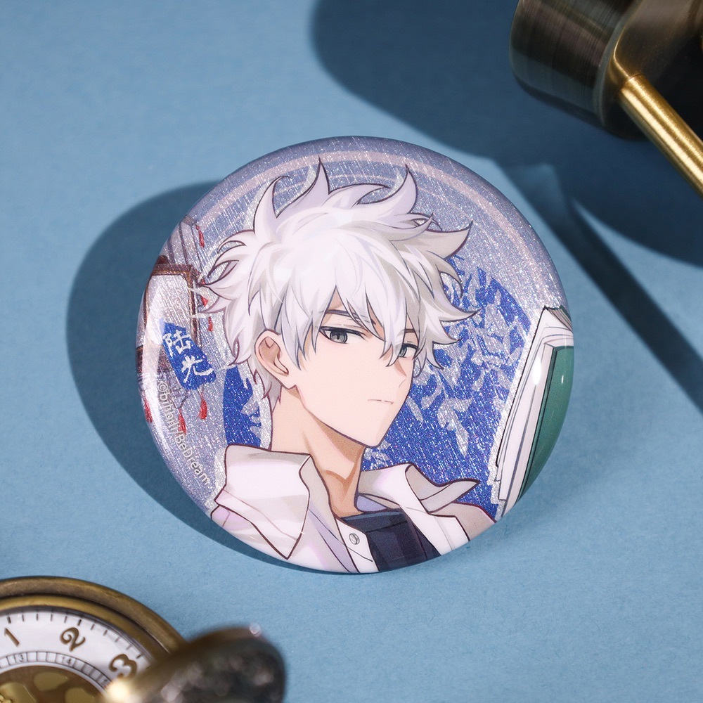 時光代理人 缶バッジ 中国限定 喬苓 程小時 陸光 海底撈 コラボ 75mm 時光代理人 缶バッジ 中国限定 喬苓 程小時 陸光 海底撈 コラボ 75mm