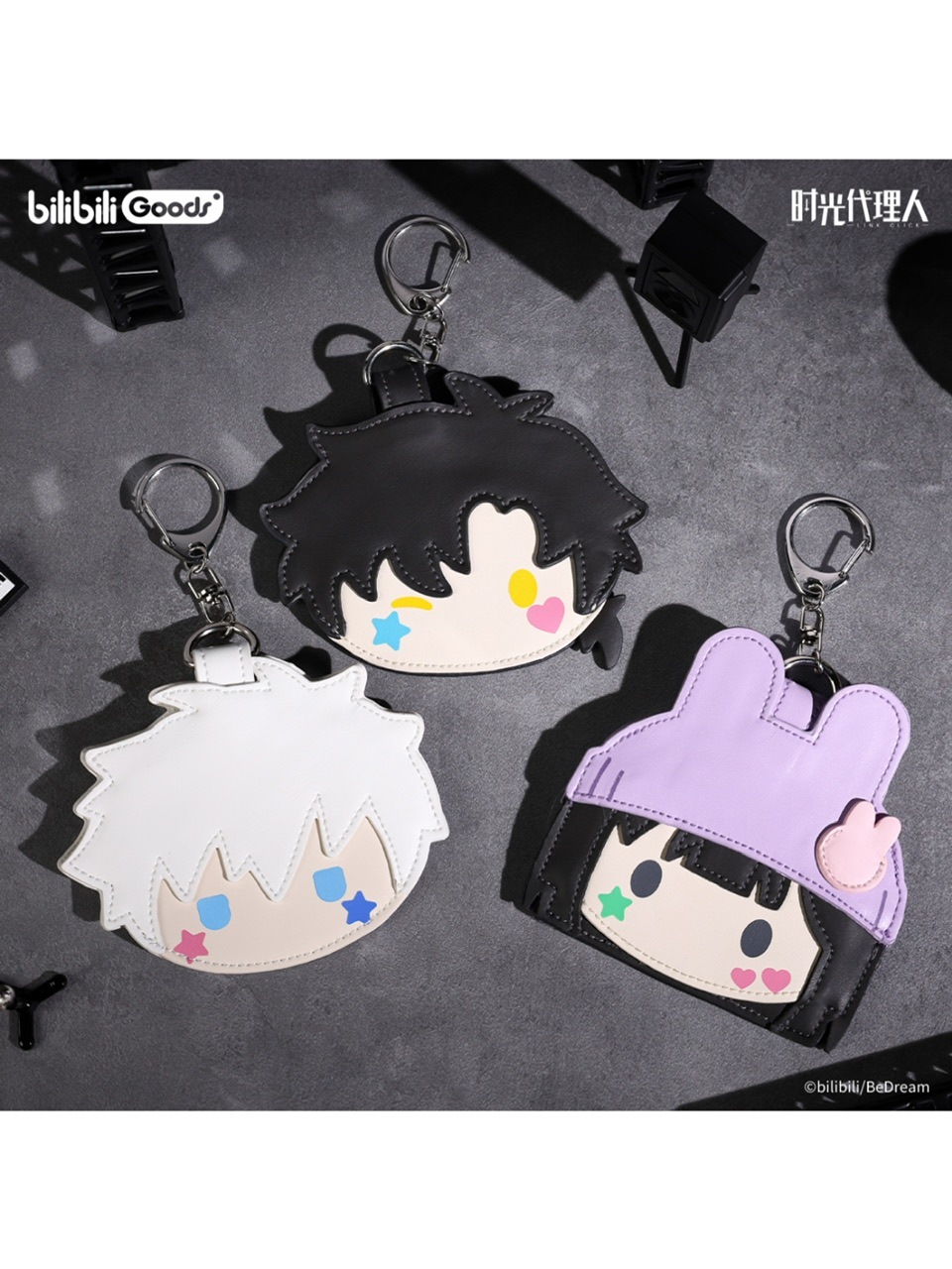 時光代理人アニメ 驚喜節拍シリーズ PU缶バッジホルダー【現品