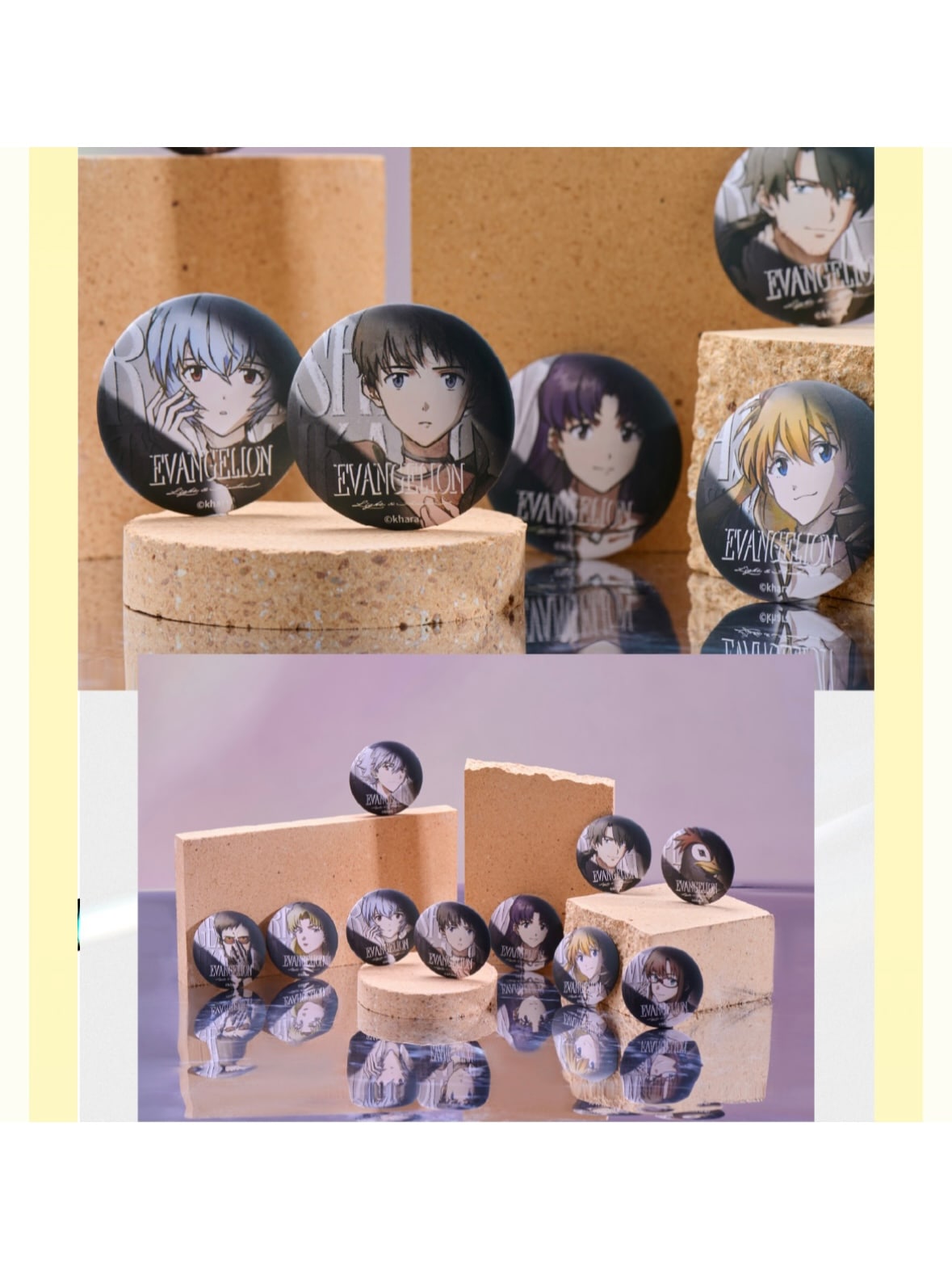 新世紀福音戰士 30th meets niko and 光与影トレーディング缶