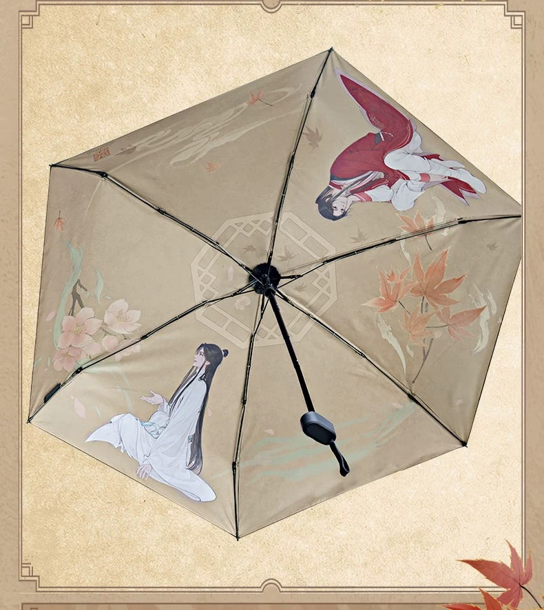 天官賜福　三郎　サン・ラン　ポーチ　折りたたみ傘 Amazon.co.jp: Uekoko 天官賜福 てんかんしふく 花城 三郎 サンラン 伞
