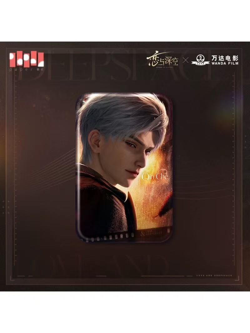 恋と深空　万達シネマ　コラボ　缶バッジ　マヒル 6点セット 恋と深空 マヒル 夏以昼 2025誕生日シリーズ Q版缶バッジ【230