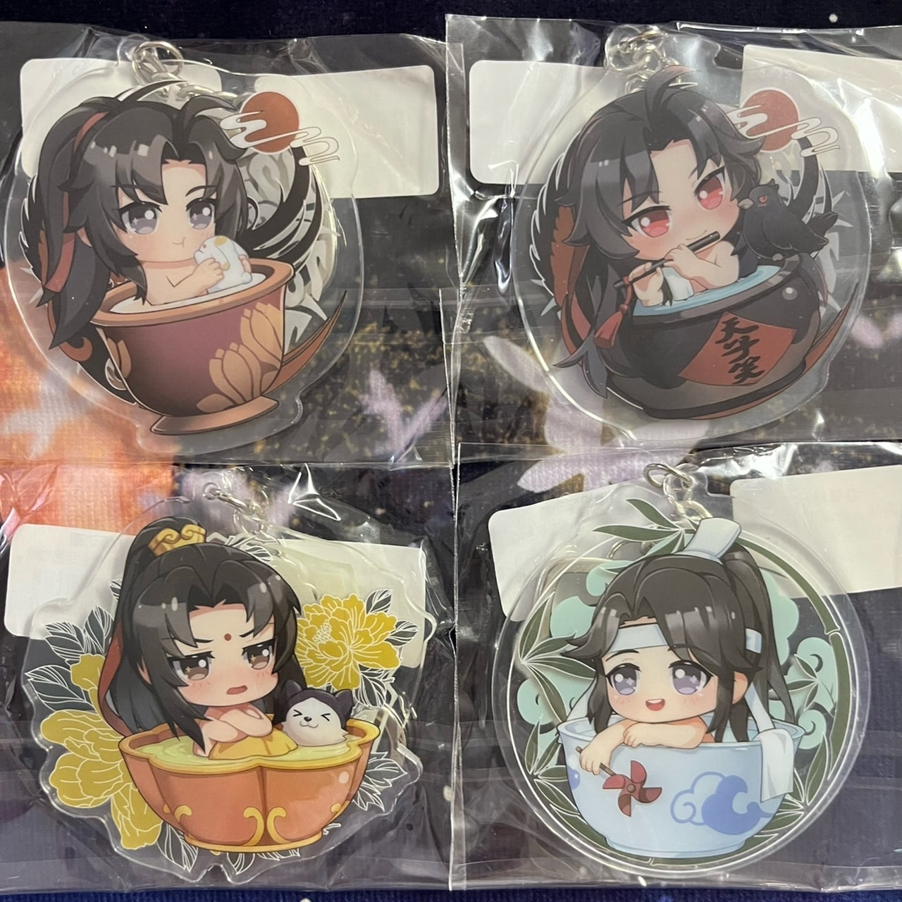 現品 在庫残少】魔道祖師 夏日沐歌 アクリルキーホルダー8点