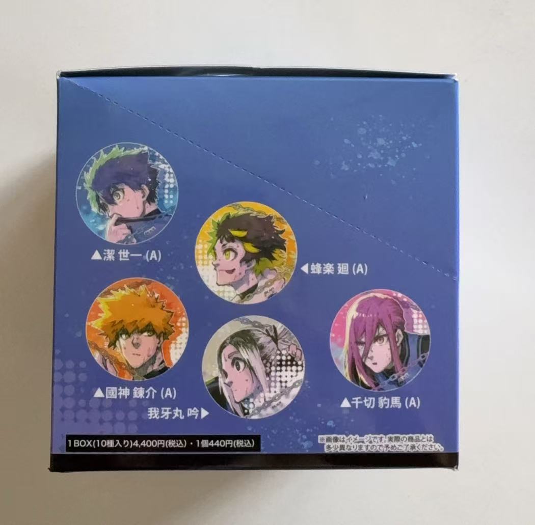 ブルーロック トレーディング缶バッジ/カラー BOX売り 中国再販【現品