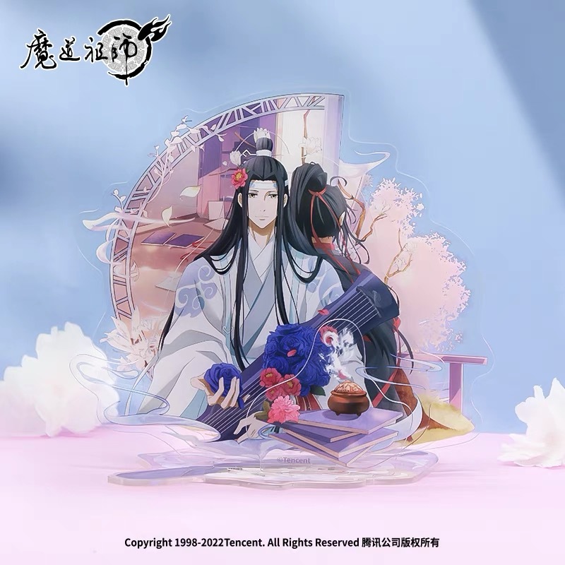 魔道祖師アニメ 魏無羨&藍忘機誕生日 5層アクリルスタンド【現品