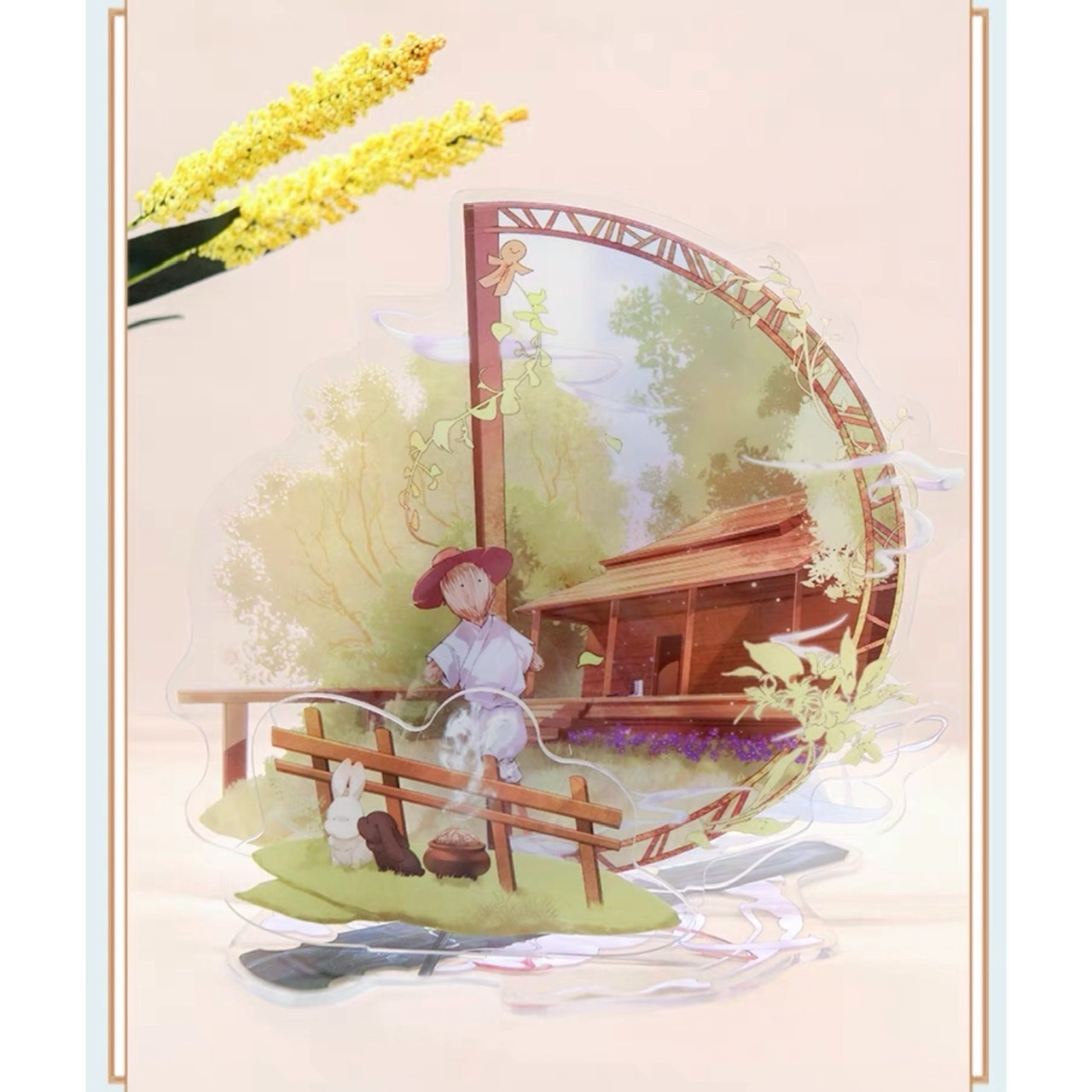 魔道祖師アニメ 魏無羨&藍忘機誕生日 5層アクリルスタンド【現品