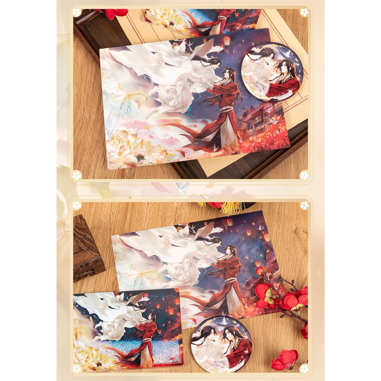 天官賜福 シンガポールカフェ ステッカー 6枚セット 非売品 天官賜福