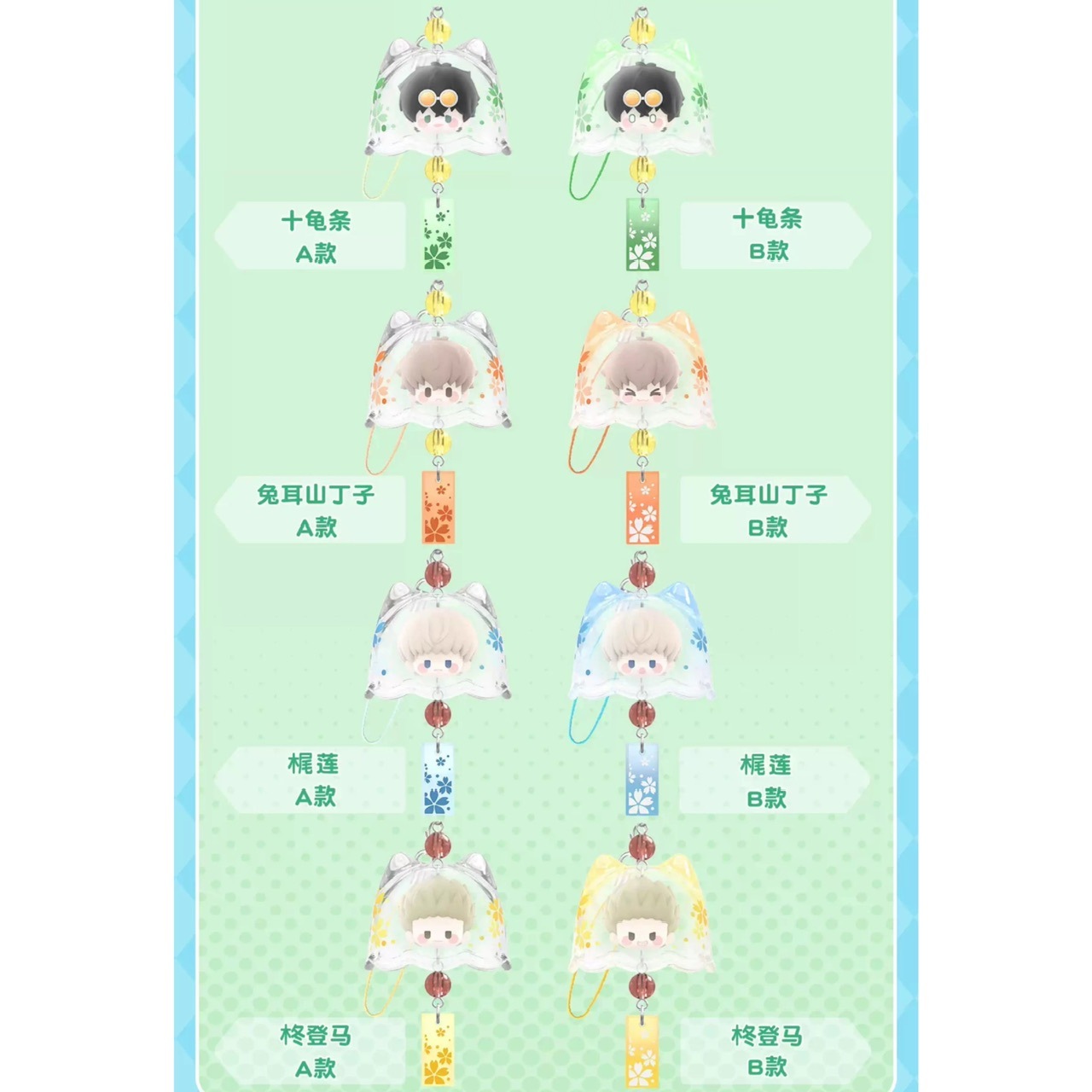 WIND BREAKER 玩点無限 風鈴キャンディキーホルダー 全16種【25年11月