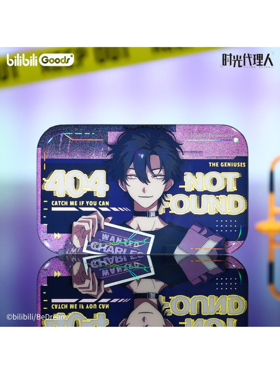 時光代理人アニメ M.O.D偸猟時間の天才 反射缶バッジ【120日前後入荷