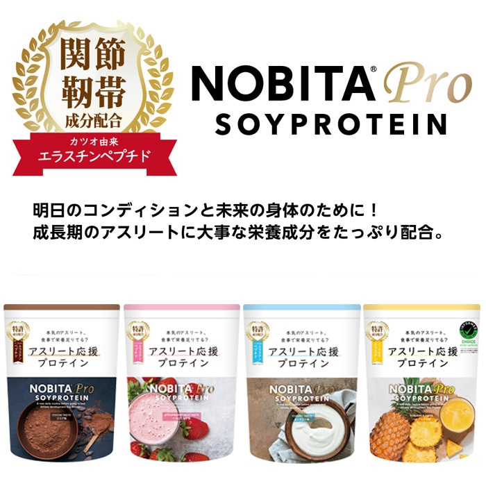 ノビタ プロ ソイプロテイン NOBITA PRO ヨーグルト ココア